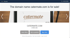 Desktop Screenshot of catermate.com