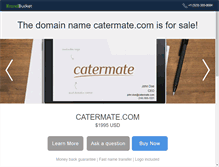 Tablet Screenshot of catermate.com